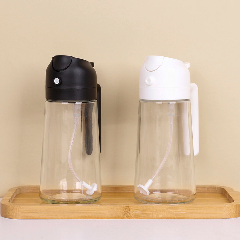 2-in-1 Glass Oil Sprayer 470ml – Kitchen & BBQ Use