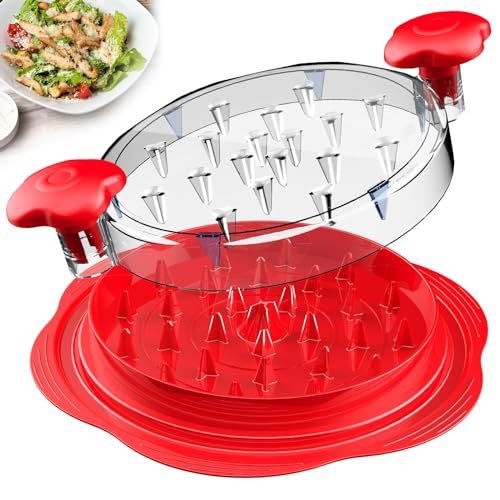 Chicken Shredder Tool – Twist & Grind | Anti-Slip, Dishwasher Safe, Ergonomic Meat Shredder for Chicken Breast, Pet Food, More