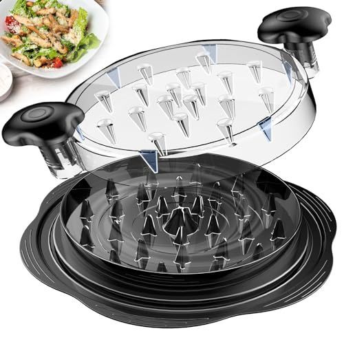 Chicken Shredder Tool – Twist & Grind | Anti-Slip, Dishwasher Safe, Ergonomic Meat Shredder for Chicken Breast, Pet Food, More
