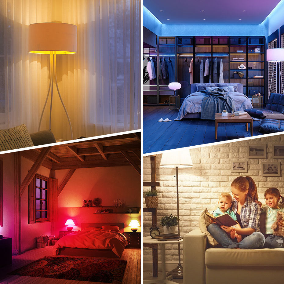 Explosive Wi-Fi Smart Bulb Color Tone Voice Control Bulb