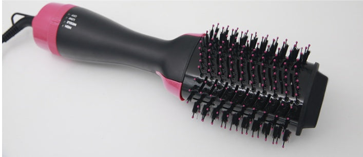Multifunctional Hot Air Comb  Cross-Border Three-In-One Hair Dryer Curler Straight Hair Comb Styling Comb