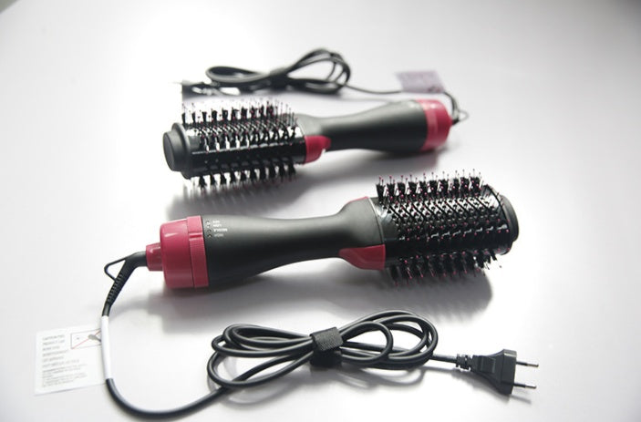 Multifunctional Hot Air Comb  Cross-Border Three-In-One Hair Dryer Curler Straight Hair Comb Styling Comb