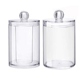 Clear Cotton Pad & Swab Holder – Makeup Storage Box
