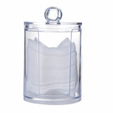 Clear Cotton Pad & Swab Holder – Makeup Storage Box