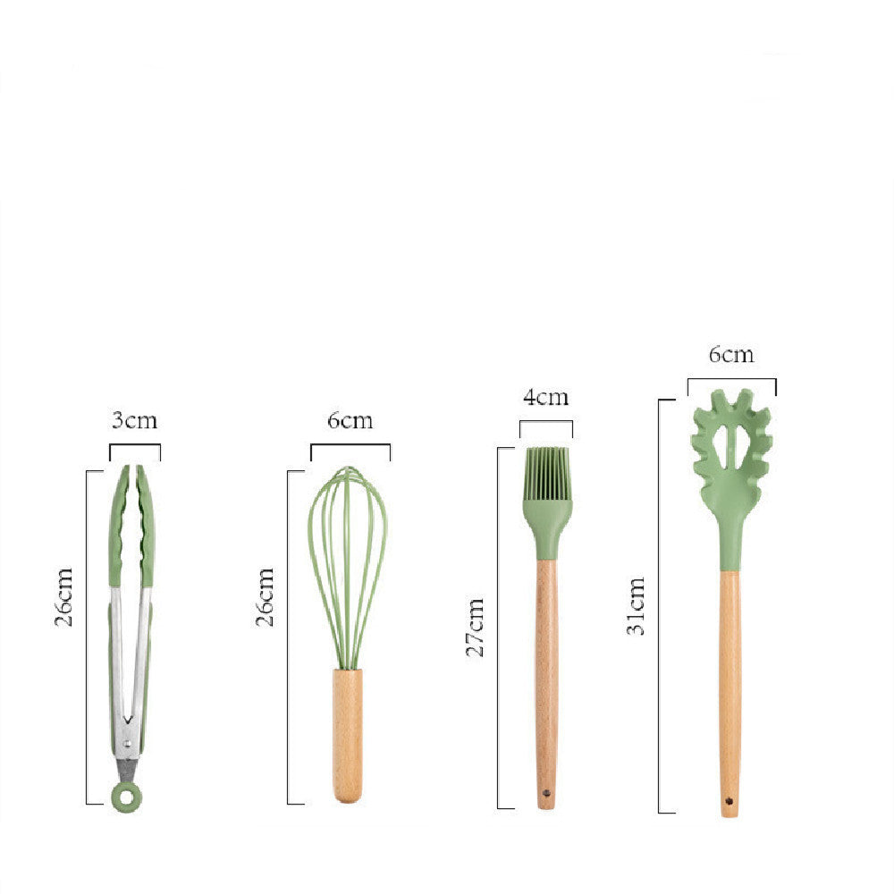Heat-Resistant Silicone Cooking Utensil Set