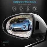 Rainproof Mirror Film – Anti-Fog Car Stickers (2-Pack)