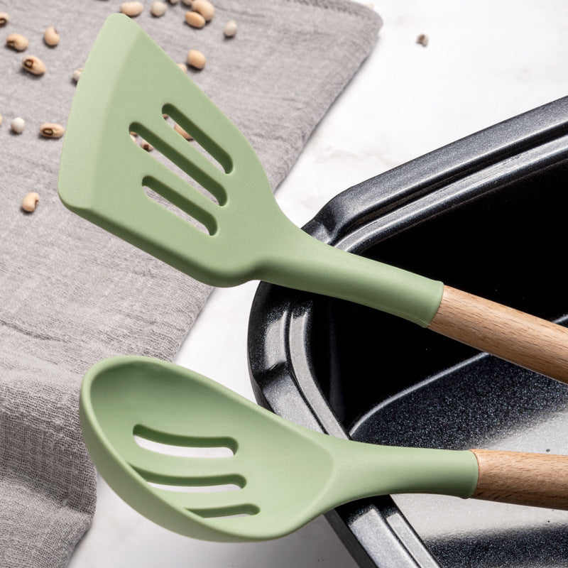 Heat-Resistant Silicone Cooking Utensil Set