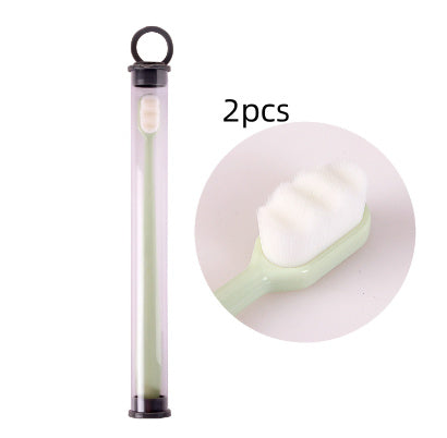 Super Soft Bristle Toothbrush – Gentle & Portable Oral Care