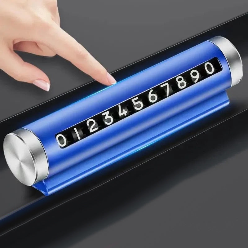 Car Parking Plate – Rotating Number Display