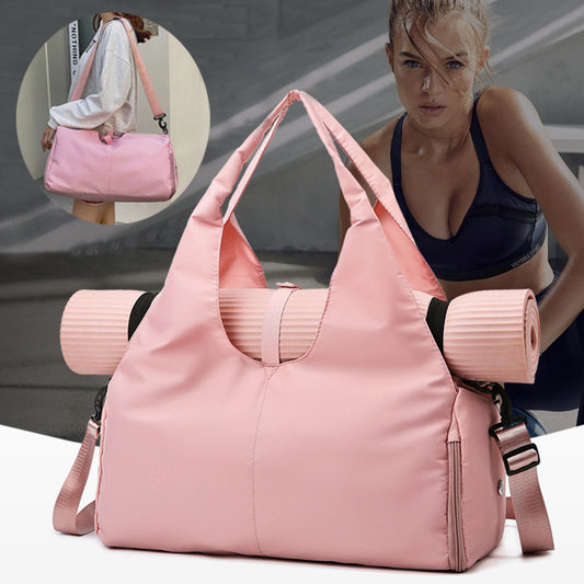 Yoga Sports Bag – Dry/Wet Separation & Mat Strap