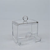 Clear Cotton Pad & Swab Holder – Makeup Storage Box