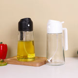 2-in-1 Glass Oil Sprayer 470ml – Kitchen & BBQ Use