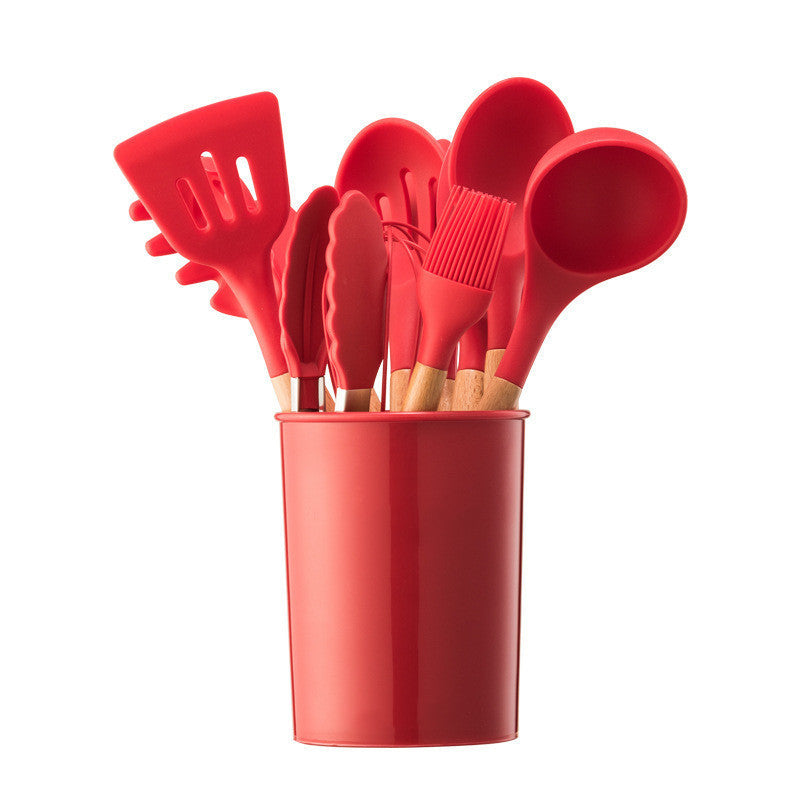 Heat-Resistant Silicone Cooking Utensil Set