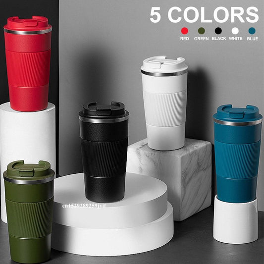 Thermal Coffee Mug – 380ml/510ml Stainless Cup