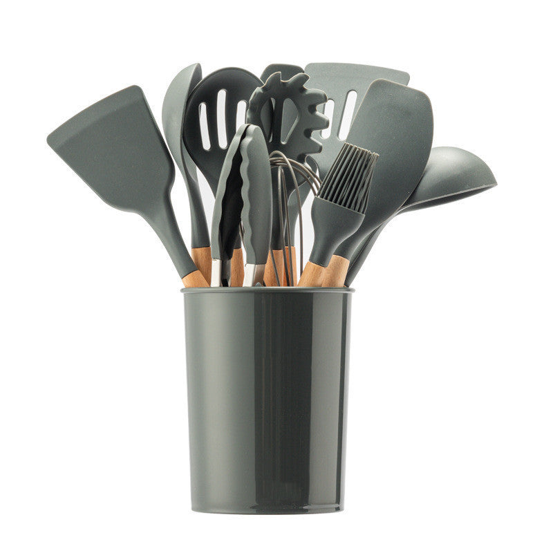 Heat-Resistant Silicone Cooking Utensil Set