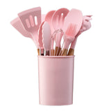 Heat-Resistant Silicone Cooking Utensil Set