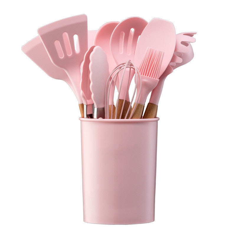 Heat-Resistant Silicone Cooking Utensil Set