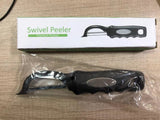 Straight Plastic PP Handle Stainless Steel Peeler