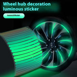 Reflective Car Stickers – Wheel & Door Safety Tape