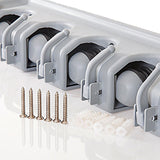 Mop and Broom Wall Rack | Closet & Garage Organizer