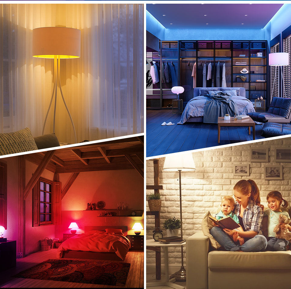 Explosive Wi-Fi Smart Bulb Color Tone Voice Control Bulb