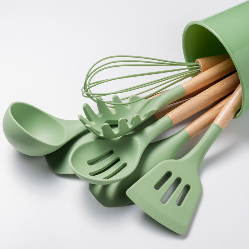 Heat-Resistant Silicone Cooking Utensil Set