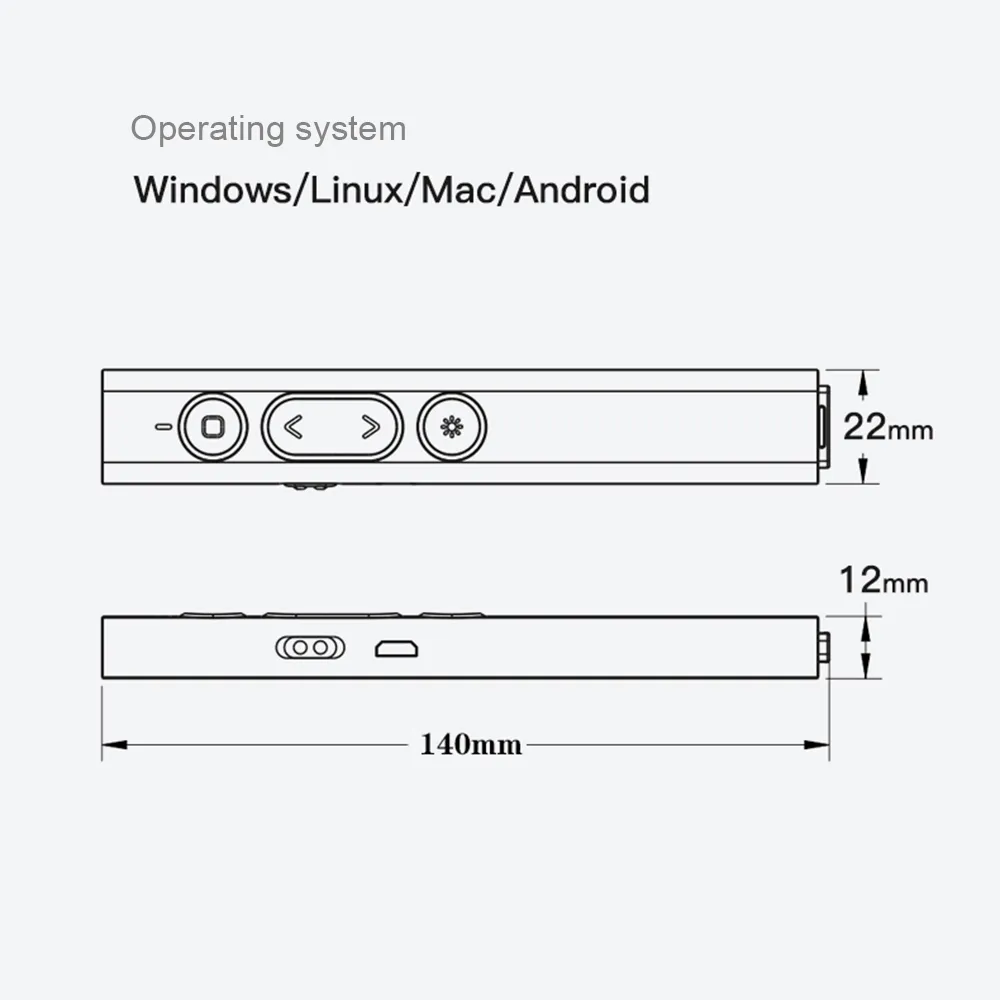 Wireless Infrared Page Turner Pen – Remote Control for Presentations & Teaching
